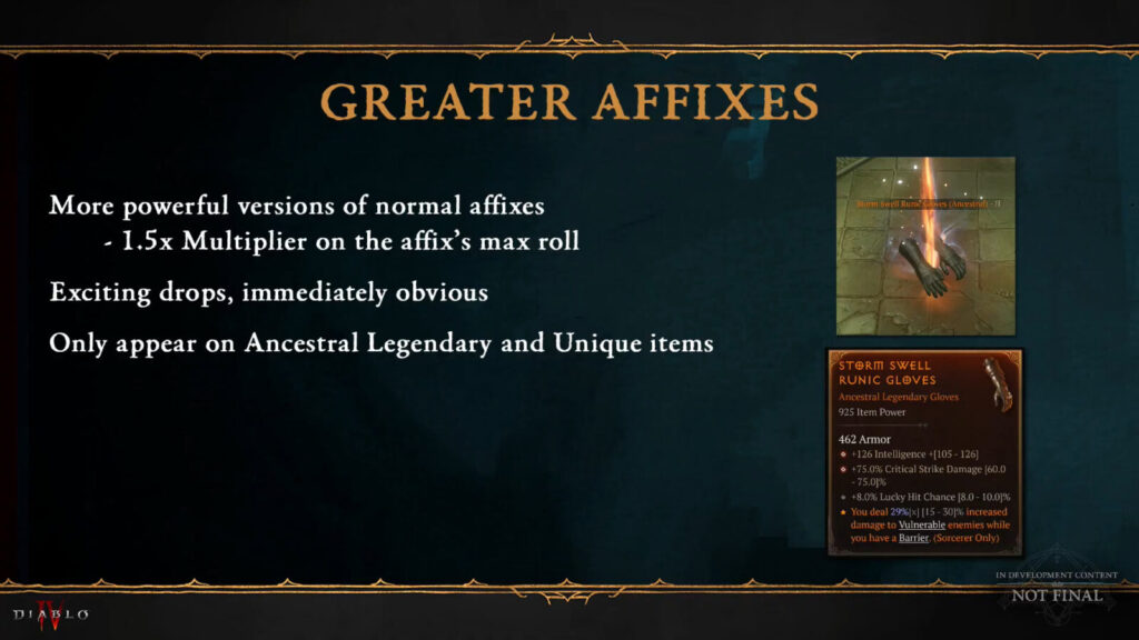 GREATER AFFIX