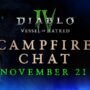 「ディアブロ IV」 11月22日 2.1 PTR ：焚き火の談話